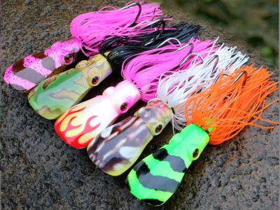 China 15.8g*7cm ABS Plastic Squid Floating Fishing Bait Fake Bait Te koop