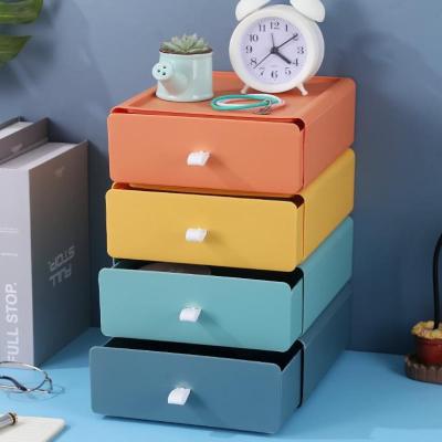 China Viable Home Office Storage Medicine Case Large Capacity Desktop Storage Box Jewelry Drawer Makeup Storage Organizer Box for sale