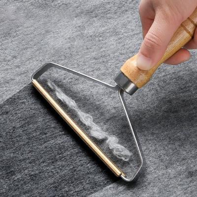 China Powerless Fiber Solvent Clothes Fuzz Fabric Razor Brush Portable Tool Portable Fuzz Removing Roller For Sweater Woven Coat for sale