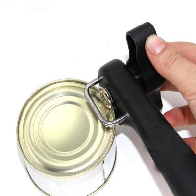 China Durable Multifunctional Stainless Steel Safety Side Cut Manual Tin Opener Kitchen Tools Bar Instruments Cans Bottle Opener for sale