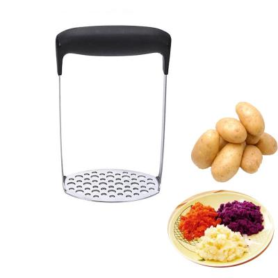 China Viable Stainless Steel Kitchen Potato Crusher Household Manual Sweet Potato Press Making Fruit Vegetable Tools for sale