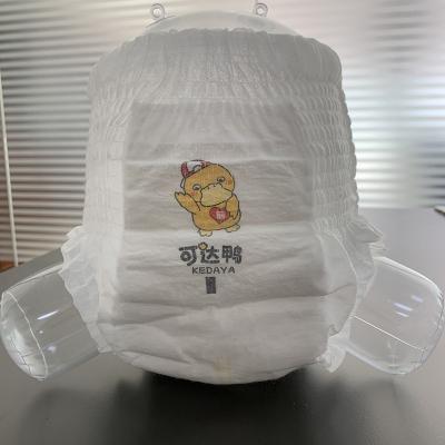 China Quanzhouo OEM&ODM Custom Wholesale Baby Training Pants Free Sample Printed Disposable Baby Diaper for sale