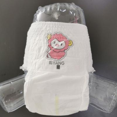 China Hot Selling Printed Foldable Baby Diaper Foldable Lightweight Baby Diaper Panty Diaper for sale