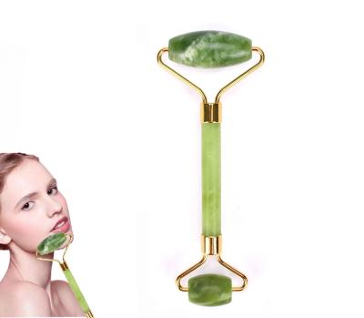 China Cheap face lift Xiuyan light green jade roller for face massager jade roller bundle kit for sale