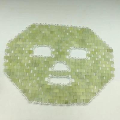 China Whitening Natural Face Skin Care Facial Tool - Jade Stone Sheet Beauty Mask Anti-Aging Facial - Jade Face Mask for sale