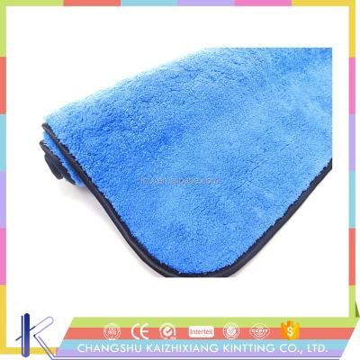 China Large Size Microfiber Stocked Multifunctional Coral Fleece Towel for sale