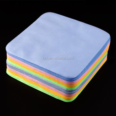 China Sustainable Microfiber Eyeglass Lens Suede Cleaning Cloth for sale