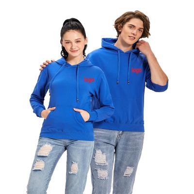 China Wholesale custom thin unisex logo unisex pullover 320g white Anti-wrinkle sweatshirt custom terry hoodie for sale