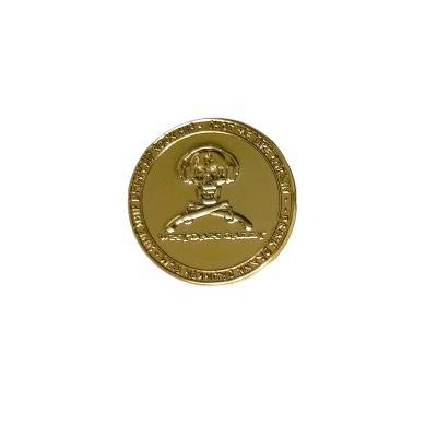 China China Promotion Gold Color Plastic Token Coin for sale