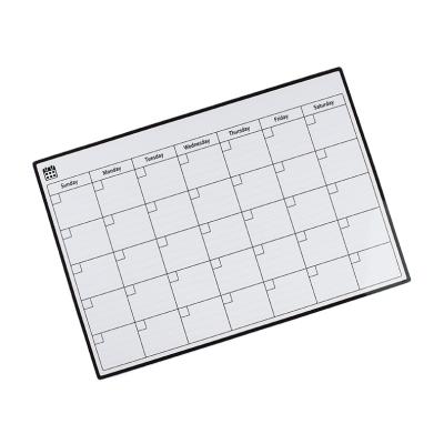 China A4/A3 People To Do Custom Meal Weekly Monthly Dry Erase Lunch List Whiteboard Magnetic Clip Planner Board for sale