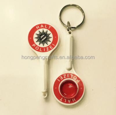 China Recyclable Table Ball Tennis Racket Key Chain for sale