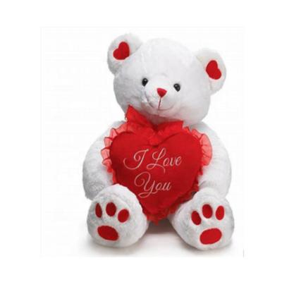 China Wholesale Gift Factory Price Teddy Bear Toy White Teddy Bear Stuffed Toys For Gift for sale