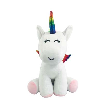 China Safety New Arrivals Unicornio Plush Toys Custom Made Rainbow Unicorn Toy for sale