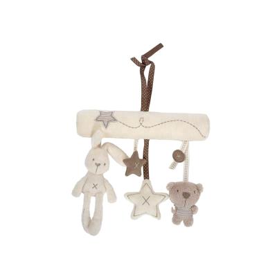 China Toy Soft Plush Hanging Baby Toy Handmade Crib Toys Battery Operated Hutch for sale