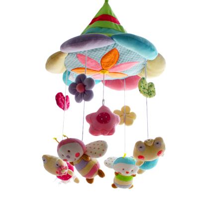 China Battery Operated Musical Toy Baby Bedding Crib Mobile With Hanging Plush Toys for sale