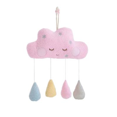 China Battery Operated Baby Crib Mobile Toys Soft Toy Custom Musical Baby Mobile Felt Hanging Mobile For Baby Crib for sale