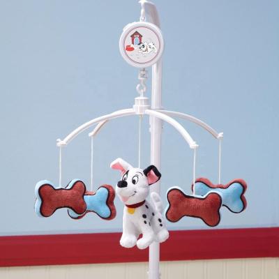 China 2019 Baby Bedding Battery Operated Crib Musical Toy Mobile With Hanging Plush Toys for sale