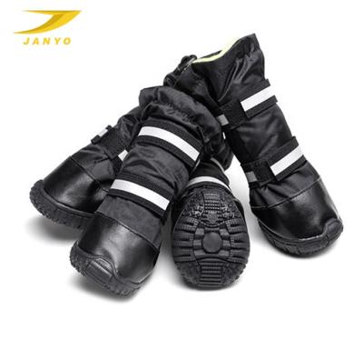 China Viable Reflective Strap Waterproof Dog Shoes Neoprene for sale