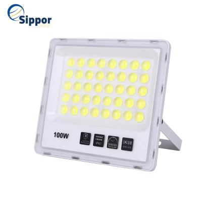 China IP66 solar powered system led floodlight lamp 100w led outdoor floodlight for sale