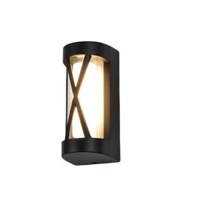 China Outdoor Up and Down Aluminum Decorate Wall Led Light 6W Square Shape COB Load Led Aluminum Sconce Decorative Hotel House Led Wall Li for sale