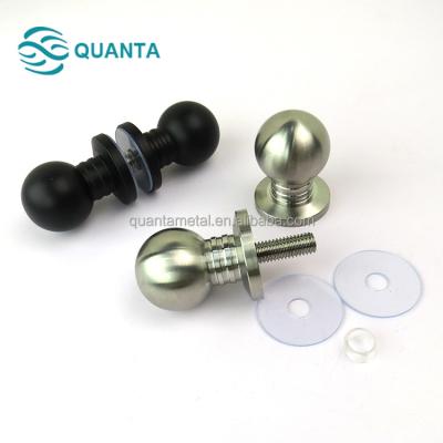 China Modern Double Sided Glass Shower Door Handle Pull Knob And Back To Back Shower Door Handle for sale