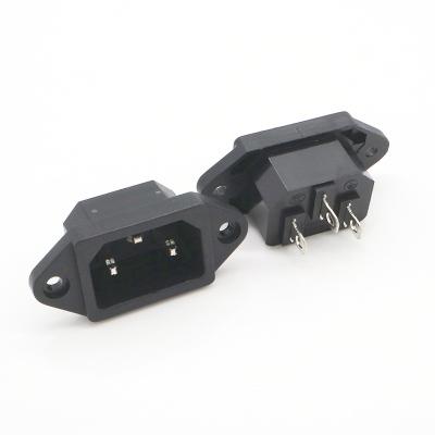 China Residential / General Purpose Type AC-04 Socket 3 Pin AC Power Plug for sale