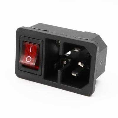 China Factory price residential / general purpose 15A 3 pin c13 ac socket outlet electric power socket for sale