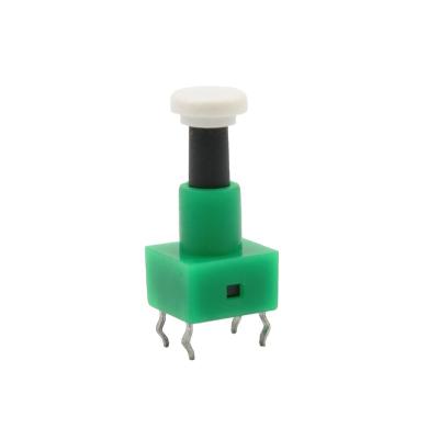 China Hot Sale 4 Series KAX Series Turn Pin Turn Pin Silver Short Point Green Body White And Black Button With Diverter KAX Series for sale