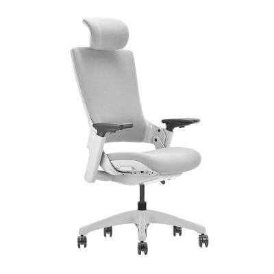 China Computer Comfortable Price 3D Adjustable Fabric Ergonomic Office (Height) Chair for sale