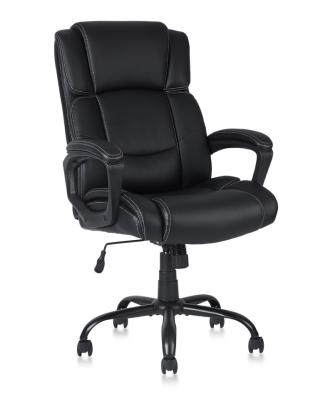 China (Size)Adjustable BIFMA 5.11 Silla Office Chair For Boss De Oficina Pu Leather Office Furniture Modern 5 Years BIFMA X5.11 High Back Executive OEM for sale