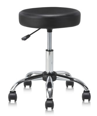 China Spa Stools With Backrest OEM Metal Black Modern Cheap Swivel Bar Stool Chair For Dentist for sale