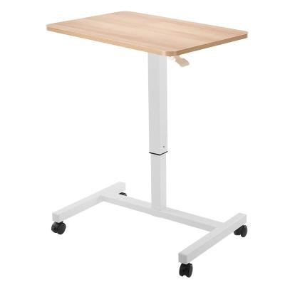 China (Size) Home and Office Small Side End Table Modern Adjustable Foldable Pneumatic Mobile Computer Desk for sale