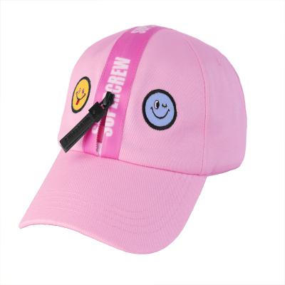 China Wholesale Custom Fashion Promotional 6 Panel Women's Baseball Cap Manufacturer COMMON for sale