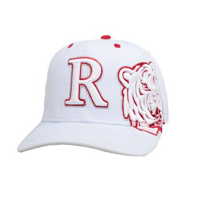 China OEM COMMON High Quality Promotional Cotton China Private Label Baseball Cap 6 White Panels for sale