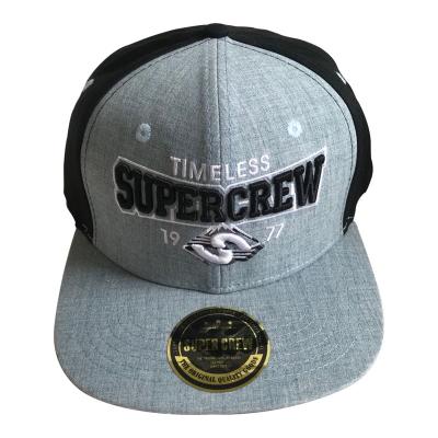 China JOINT Custom Hat Factory Six Panel Supercrew Embroidered Snapback Hat Caps for sale