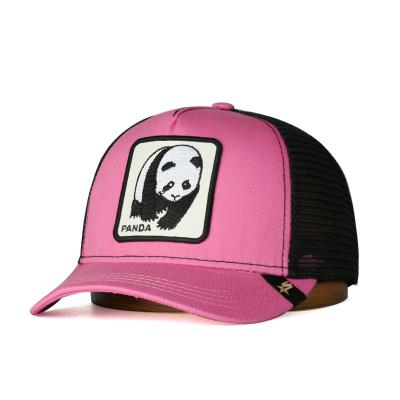 China Panda Logo Cap Men Hat Embroidery JOINT Wholesale Custom Animal Sports Baseball Trucker Caps Caps for sale