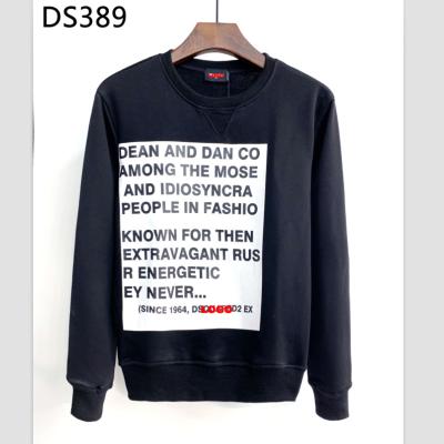 China New D2 Sweater Men's D2 Sweater Letter Embroidery Trend Spring Autumn Top Pure Cotton Hooded Sweater d2 for sale