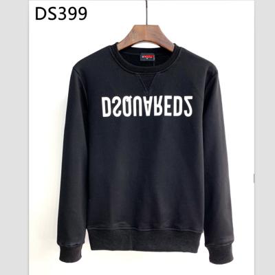 China 2023 Pullover Sweater Men's D2 Sweater Side Sleeve Letter Printing European and American Fashion Spring and Autumn Long Sleeve Pullover A for sale