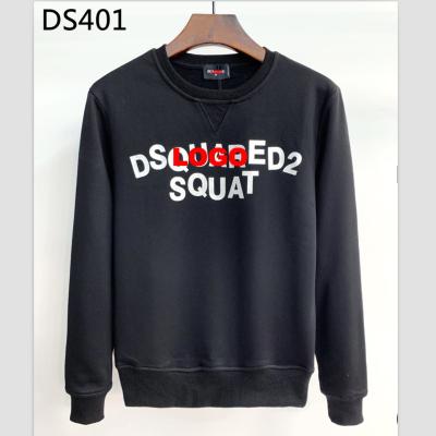 China Simple Milan Fashion Spring Autumn Slim Letter Print Long Sleeve D2 Sweater Men's Sweater D2 Sweater Tailored Sweater New for sale