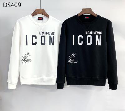 China D2023 Autumn Long Sleeve Pullover Hoodie men's d2 print splash spring trend thin fit D2 sweater for sale