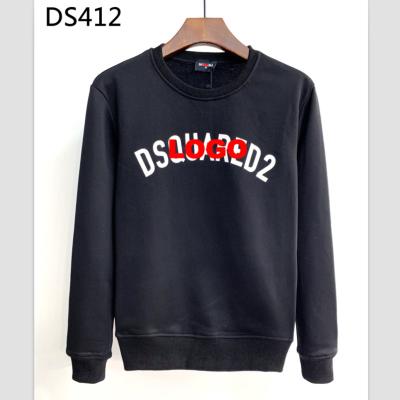 China Pullover men's d2 sweater printed spring and autumn trend long sleeve splash pullover hoodie D2 color sweater for sale