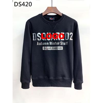 China Milan Fashion Long Sleeve Top D2 Cotton Sweater Pullover Men's Sweater D2 Letter Label Printing for sale