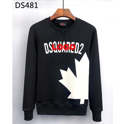 China Spring Autumn Cotton Slim Fit Pullover D2 Letter Pixel Printing Trend D2 Sweater Men's Sweater 2023 Long Sleeve Sweater D2 for sale