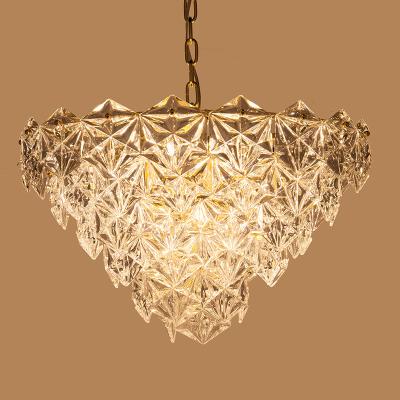 China Home or Hotel Decoration Contemporary Snow Shape Crystal Pendant Light for sale