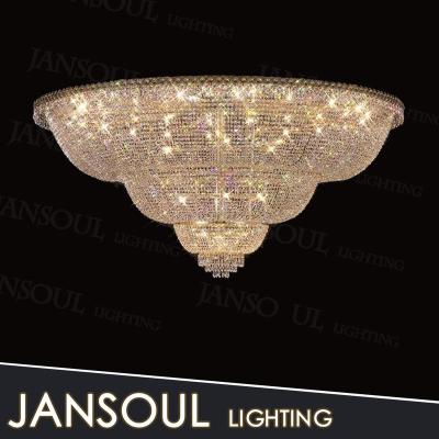 China Dental Wholesale Indoor Decorative Crystal Chandelier Flat Led Pendant Lamp Porcelain Iron Ceiling Lights for sale