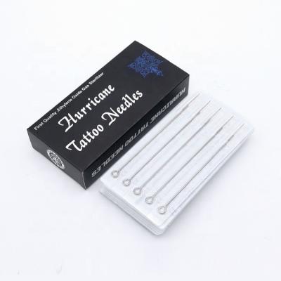 China Hurricane RM M1 Permanent Premium Permanent Stainless Steel Needle RL RS Tattoo Profession Disposable Standard Tattoo Needles for sale