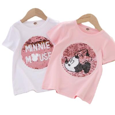 China QUICK DRY Cute Cartoon Tees Summer Comfort Anime Loose T Shirt For Girls for sale