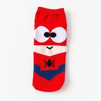 China QUICK DRY No Fades Women's Ship Socks Novelty Summer Mens Funny Cute Hero Socks for sale