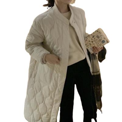 China 2021 autumn and winter breathable clothes woman plus size coat Korean style cotton coats for ladies for sale