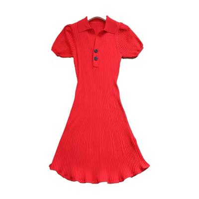 China Anti-Static Factory Directly Supply Fashion Custom Design New Model Woman Dress China Factory Customized Knit Dresses for sale